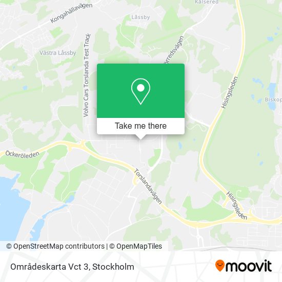 Områdeskarta Vct 3 map