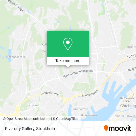 Rivercity Gallery map