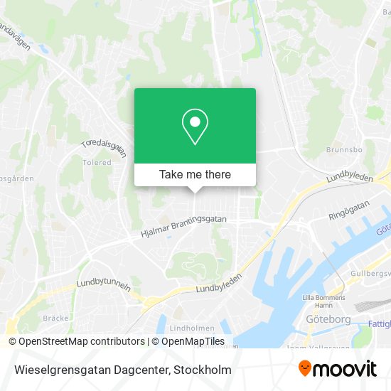 Wieselgrensgatan Dagcenter map