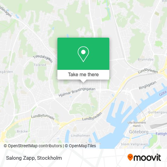 Salong Zapp map