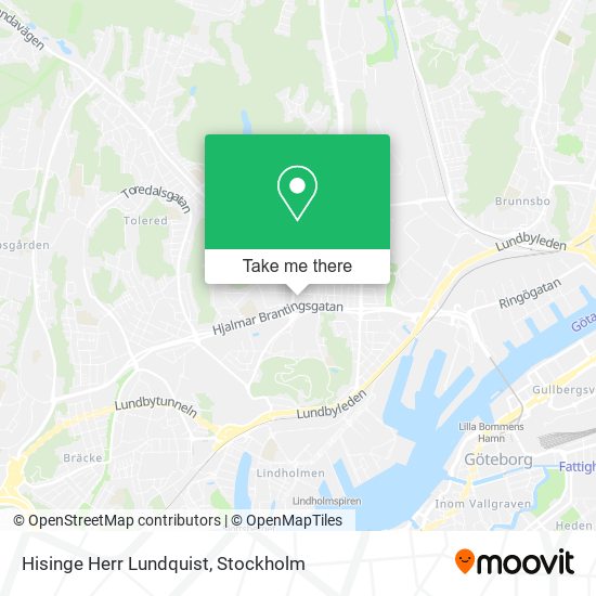 Hisinge Herr Lundquist map