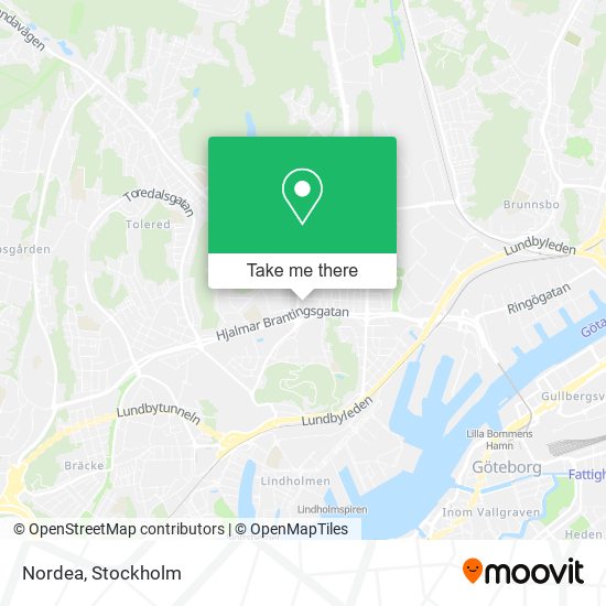 Nordea map