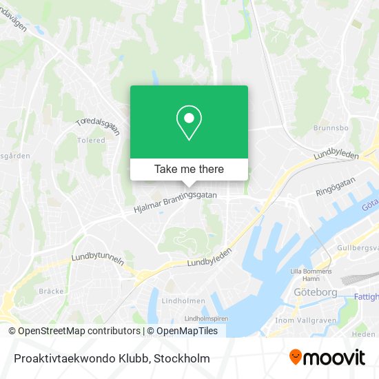 Proaktivtaekwondo Klubb map