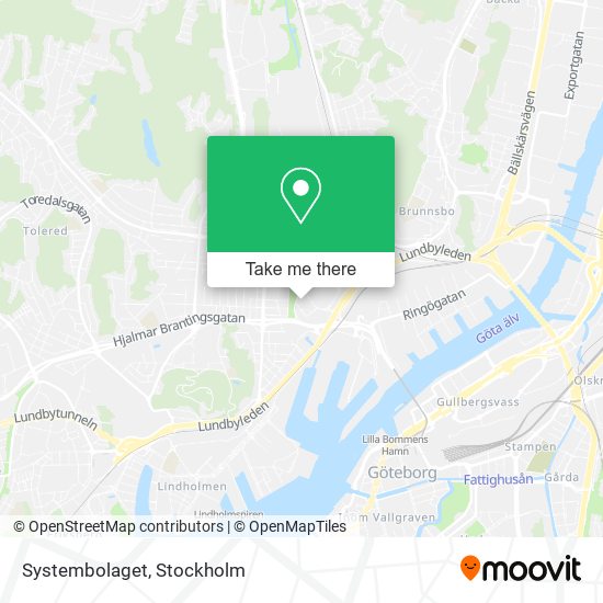 Systembolaget map