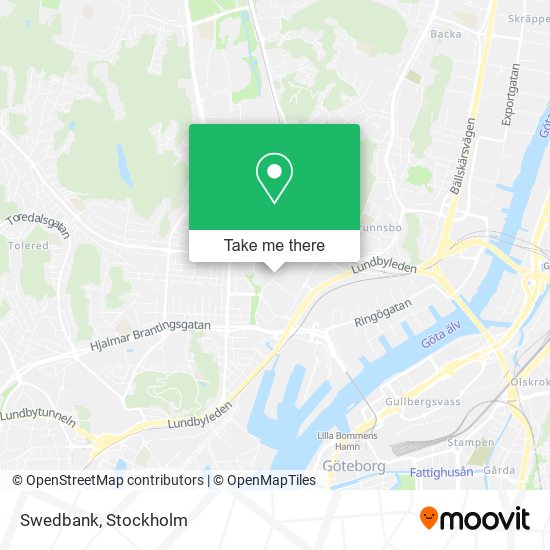 Swedbank map