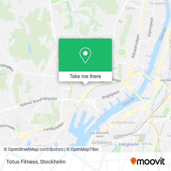 Totus Fitness map