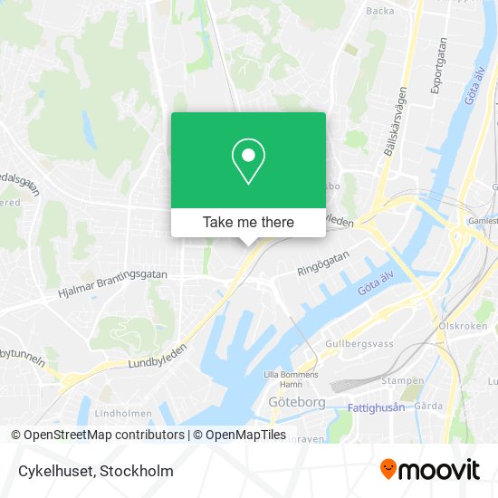 Cykelhuset map