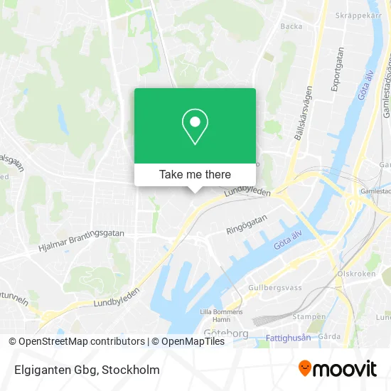 Elgiganten Gbg map