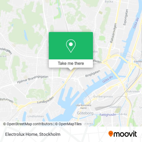 Electrolux Home map