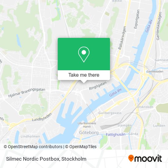 Silmec Nordic Postbox map