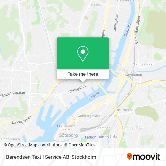 Berendsen Textil Service AB map