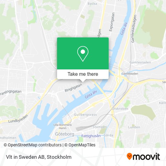 Vlt in Sweden AB map