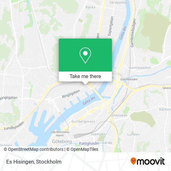 Es Hisingen map