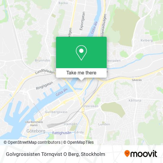 Golvgrossisten Törnqvist O Berg map