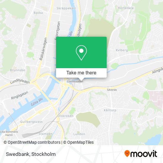 Swedbank map