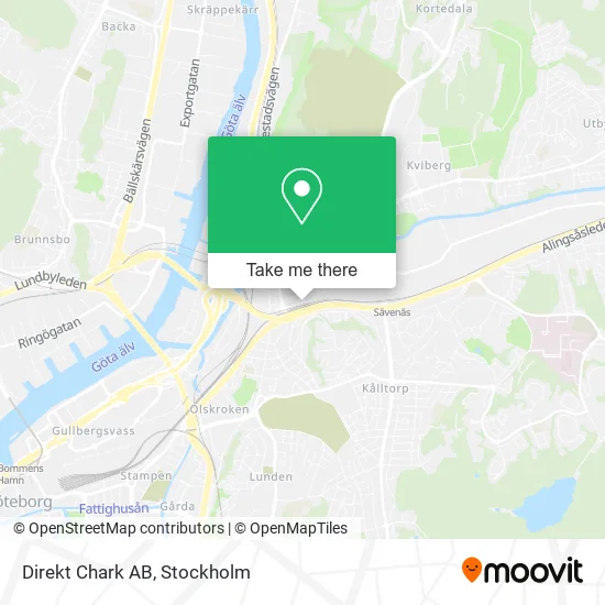 Direkt Chark AB map