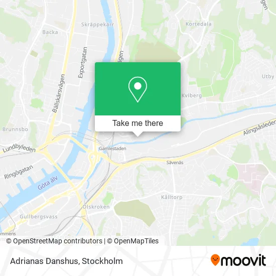 Adrianas Danshus map