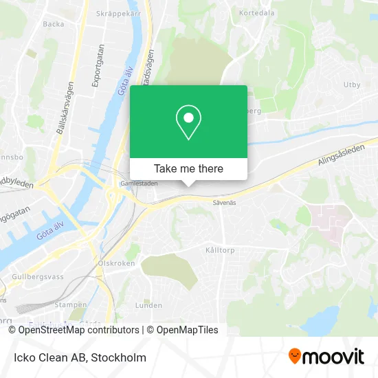 Icko Clean AB map
