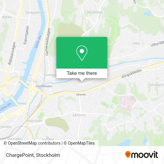 ChargePoint map