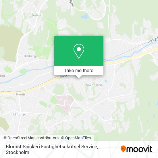 Blomst Snickeri Fastighetsskötsel Service map