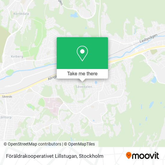 Föräldrakooperativet Lillstugan map