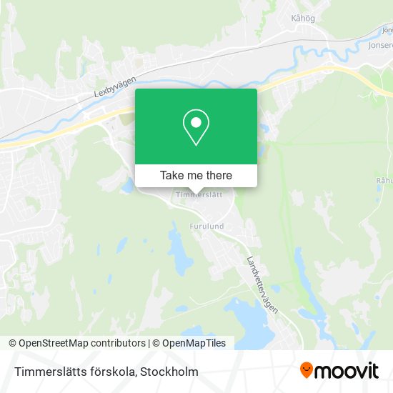 Timmerslätts förskola map