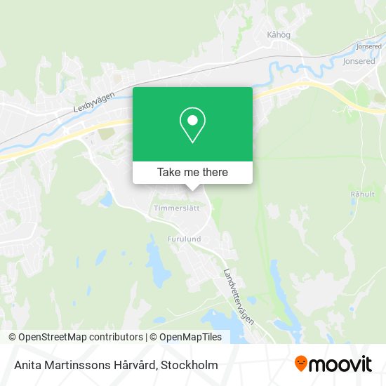 Anita Martinssons Hårvård map