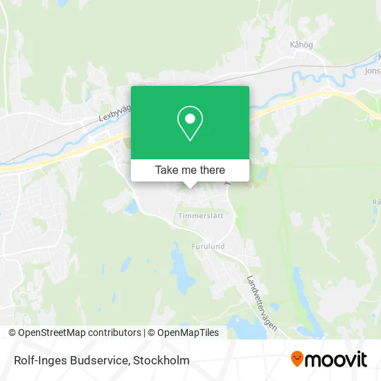 Rolf-Inges Budservice map