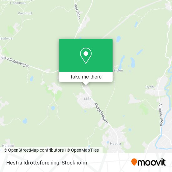 Hestra Idrottsforening map