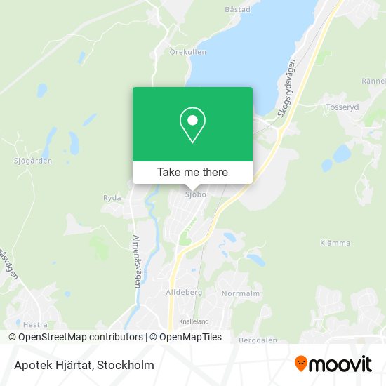 Apotek Hjärtat map