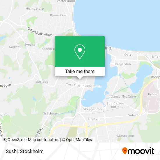 Sushi map
