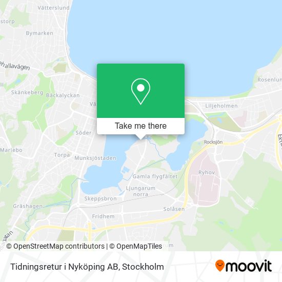 Tidningsretur i Nyköping AB map