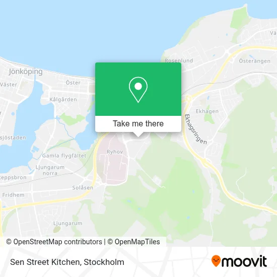 Sen Street Kitchen map