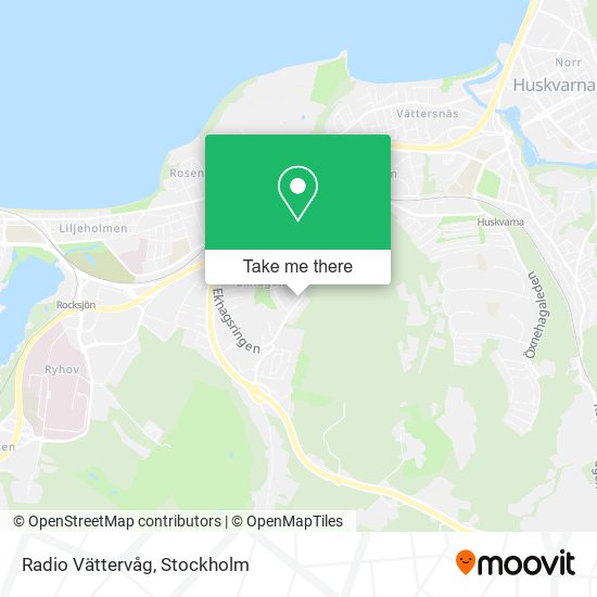 Radio Vättervåg map