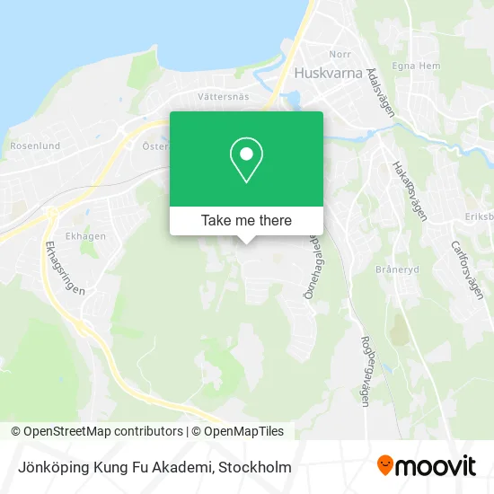 Jönköping Kung Fu Akademi map