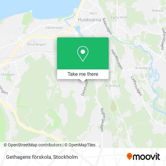 Gethagens förskola map