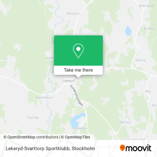 Lekeryd-Svarttorp Sportklubb map