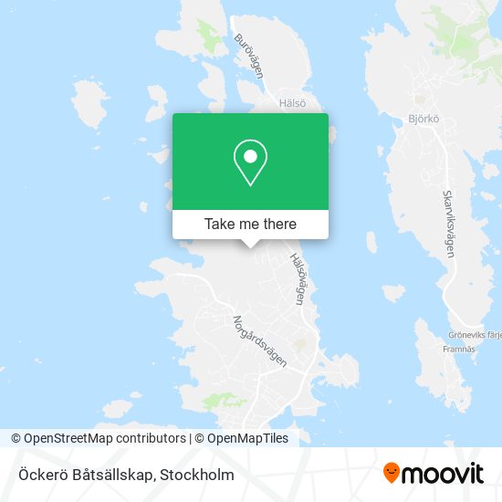 Öckerö Båtsällskap map