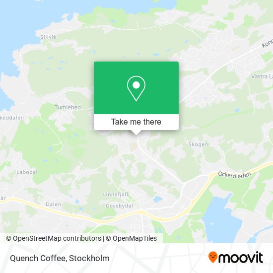 Quench Coffee map