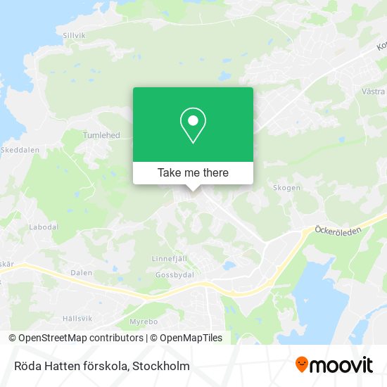 Röda Hatten förskola map