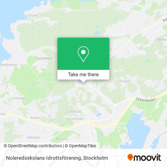 Noleredsskolans Idrottsförening map