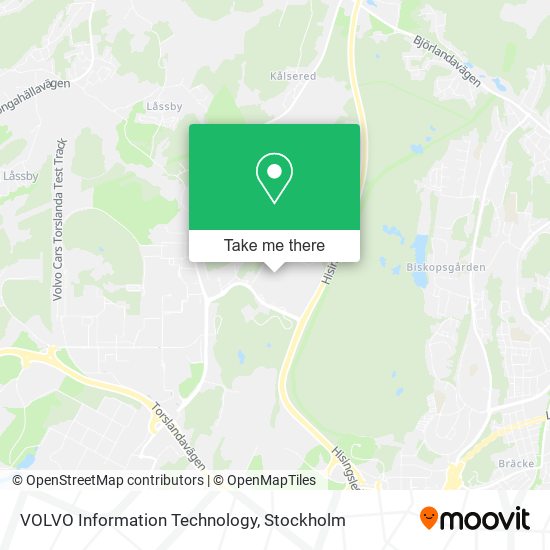VOLVO Information Technology map