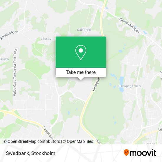 Swedbank map