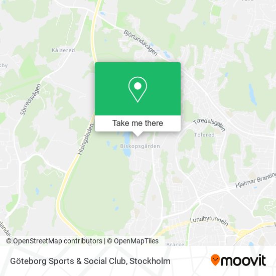 Göteborg Sports & Social Club map