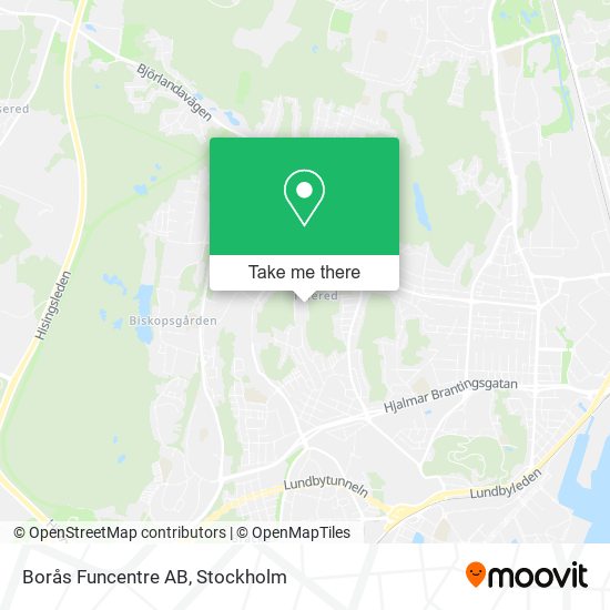 Borås Funcentre AB map