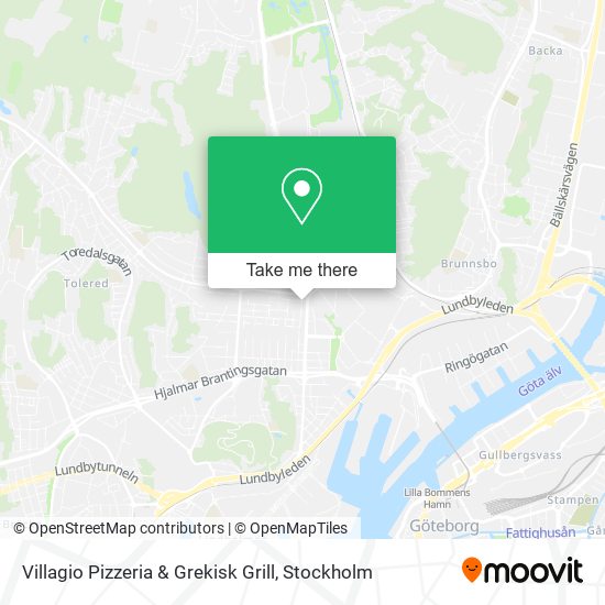 Villagio Pizzeria & Grekisk Grill map