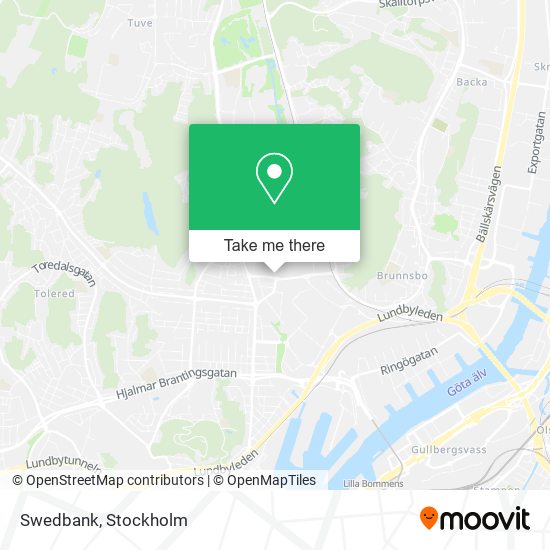 Swedbank map