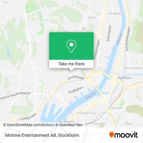 Motime Entertainment AB map