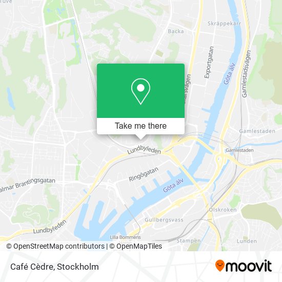 Café Cèdre map
