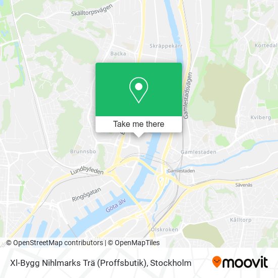 Xl-Bygg Nihlmarks Trä (Proffsbutik) map